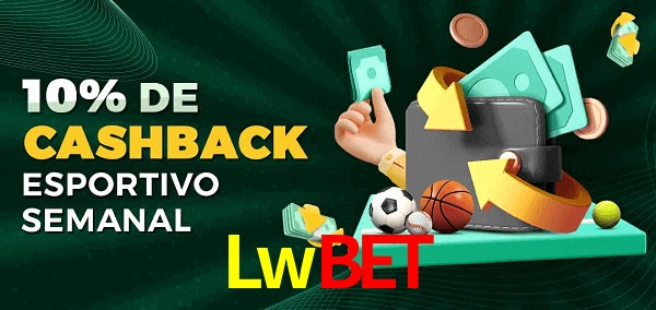 10% de bônus de cashback na Lwbet